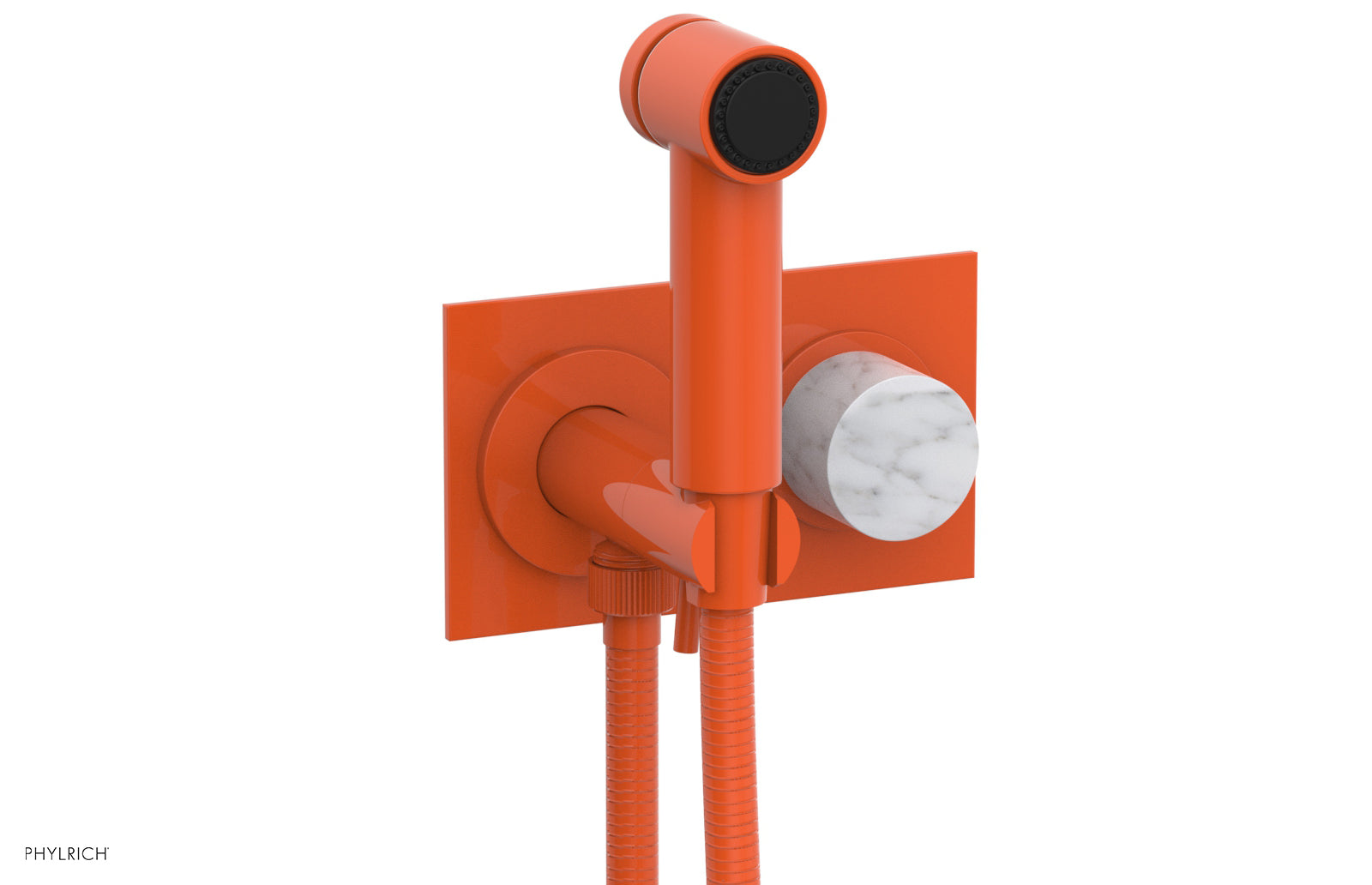 BASIC II Wall Mounted Bidet Marble Handle 230-67