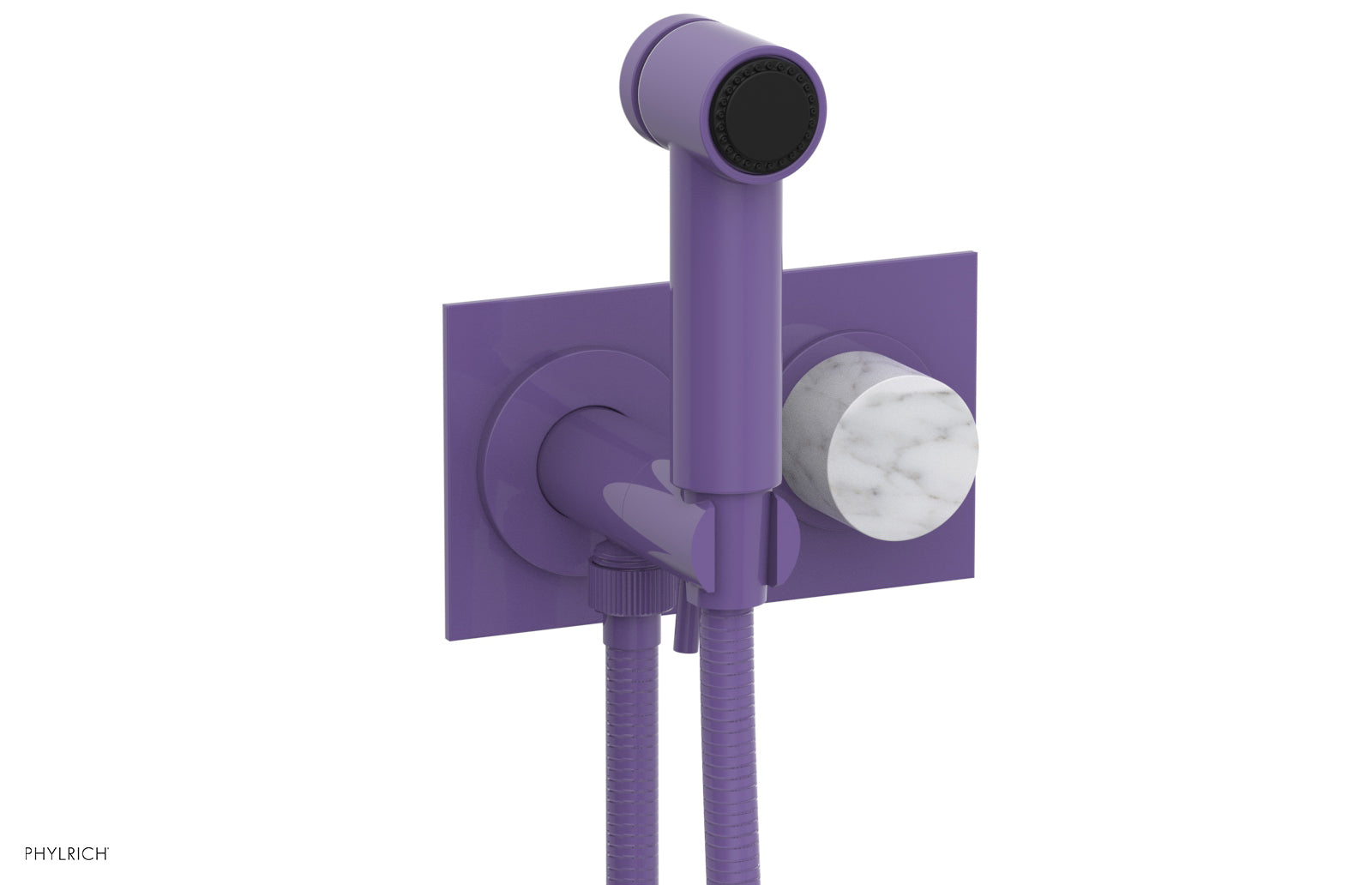 BASIC II Wall Mounted Bidet Marble Handle 230-67