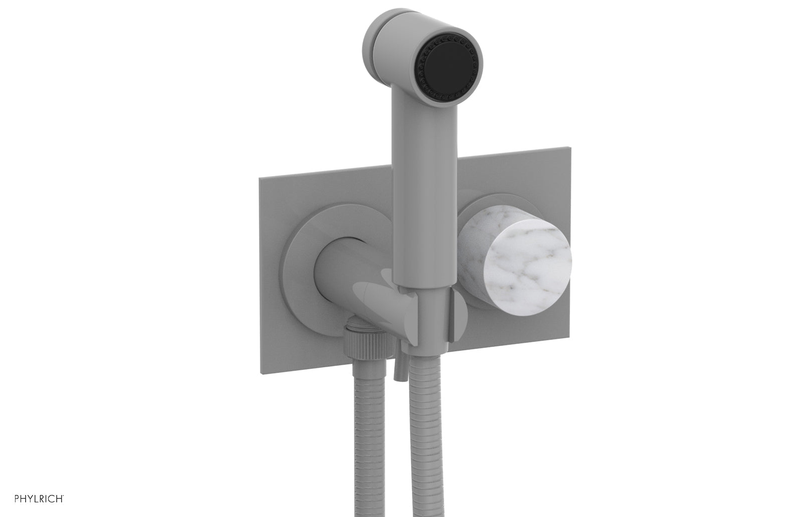 BASIC II Wall Mounted Bidet Marble Handle 230-67