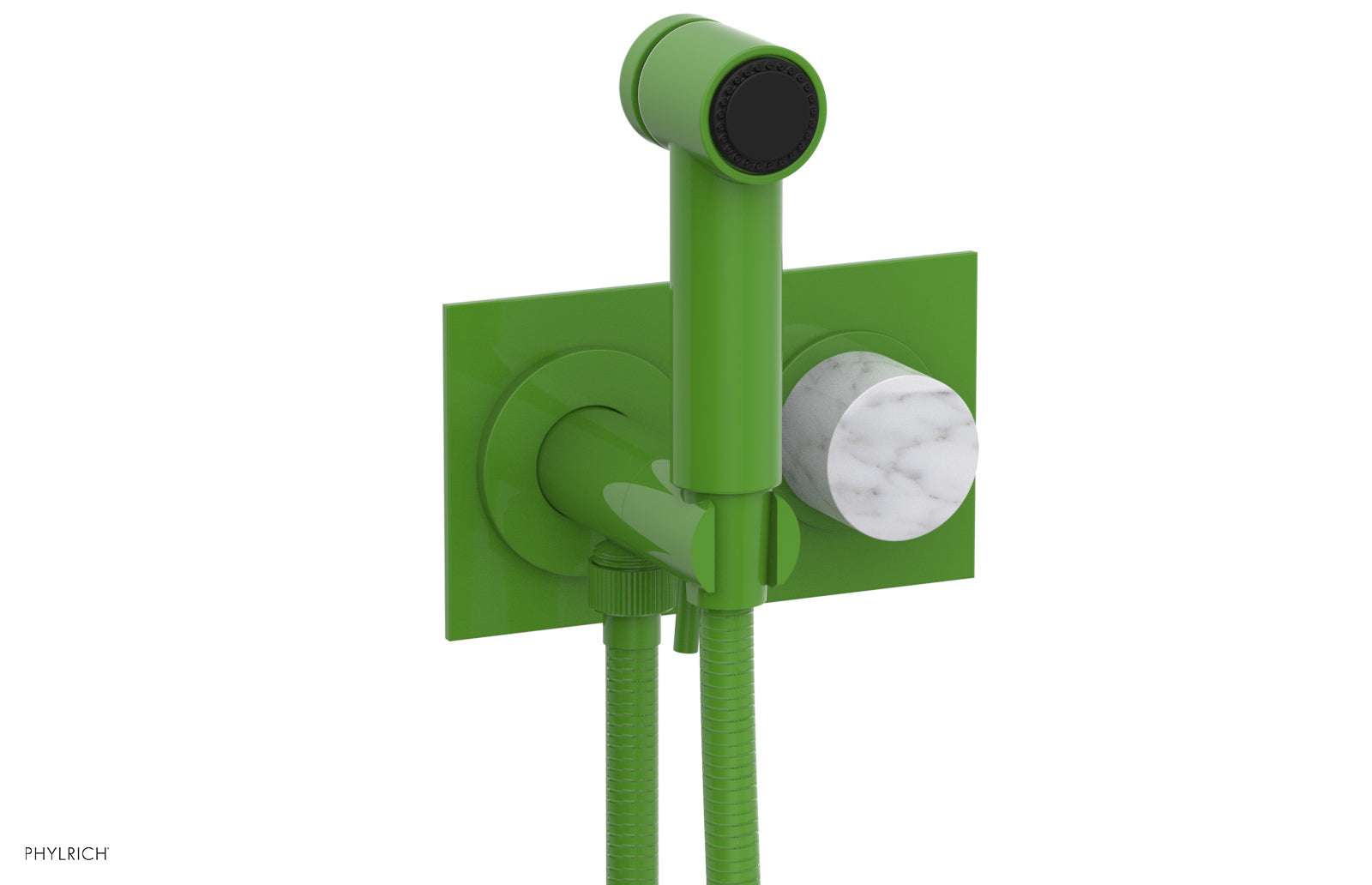 BASIC II Wall Mounted Bidet Marble Handle 230-67