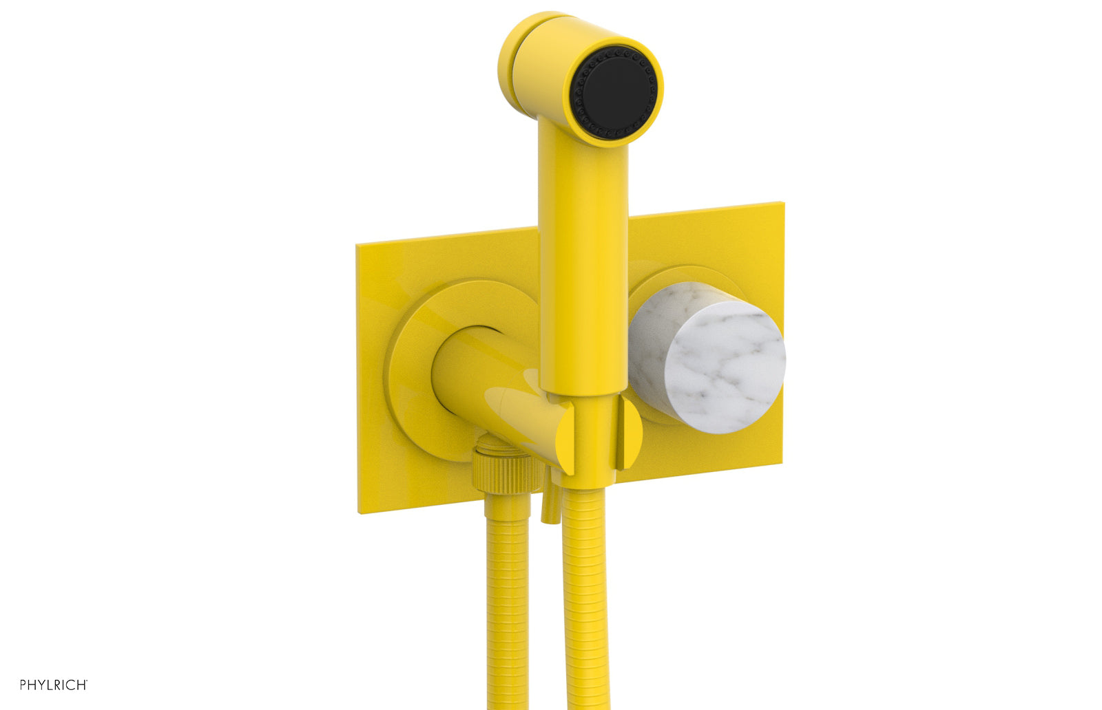 BASIC II Wall Mounted Bidet Marble Handle 230-67