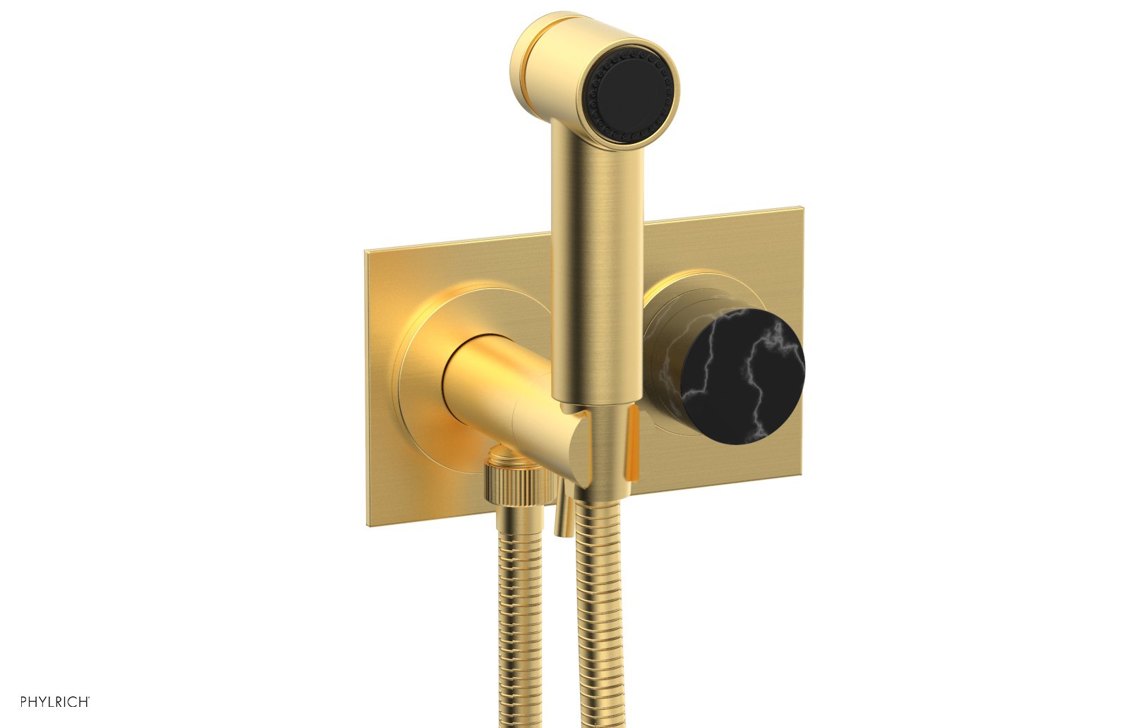 BASIC II Wall Mounted Bidet Marble Handle 230-67