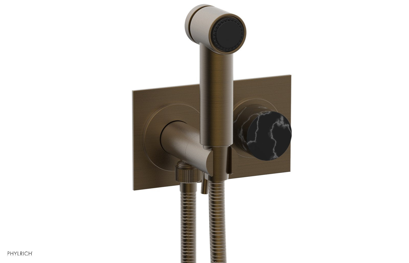 BASIC II Wall Mounted Bidet Marble Handle 230-67