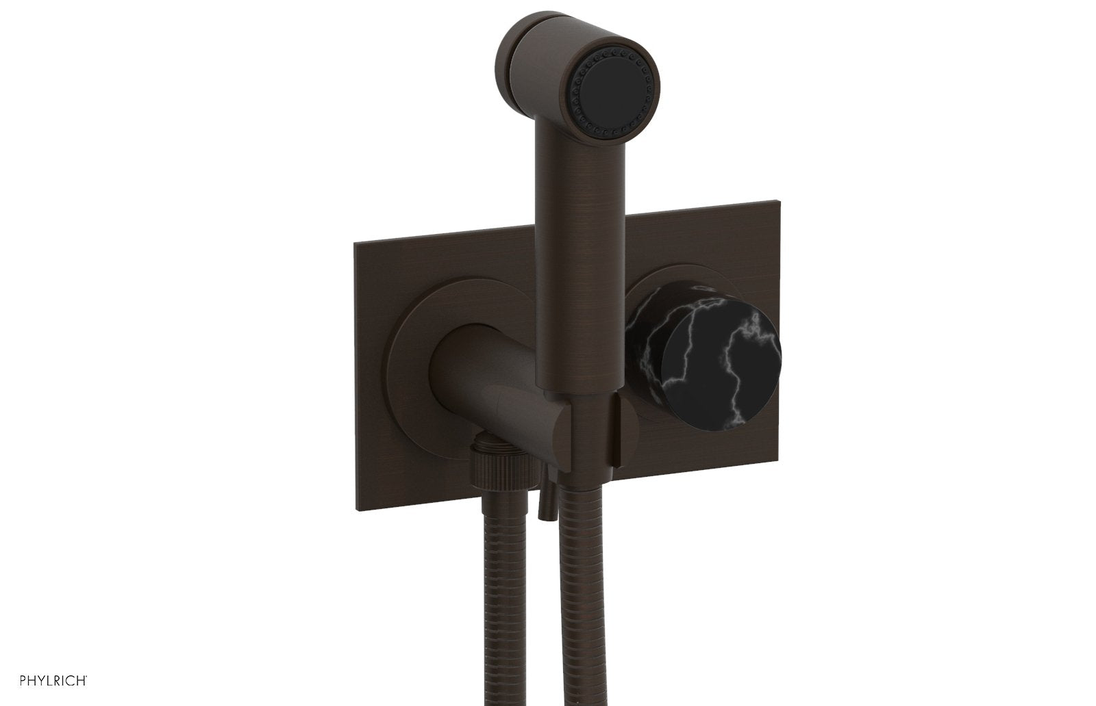 BASIC II Wall Mounted Bidet Marble Handle 230-67