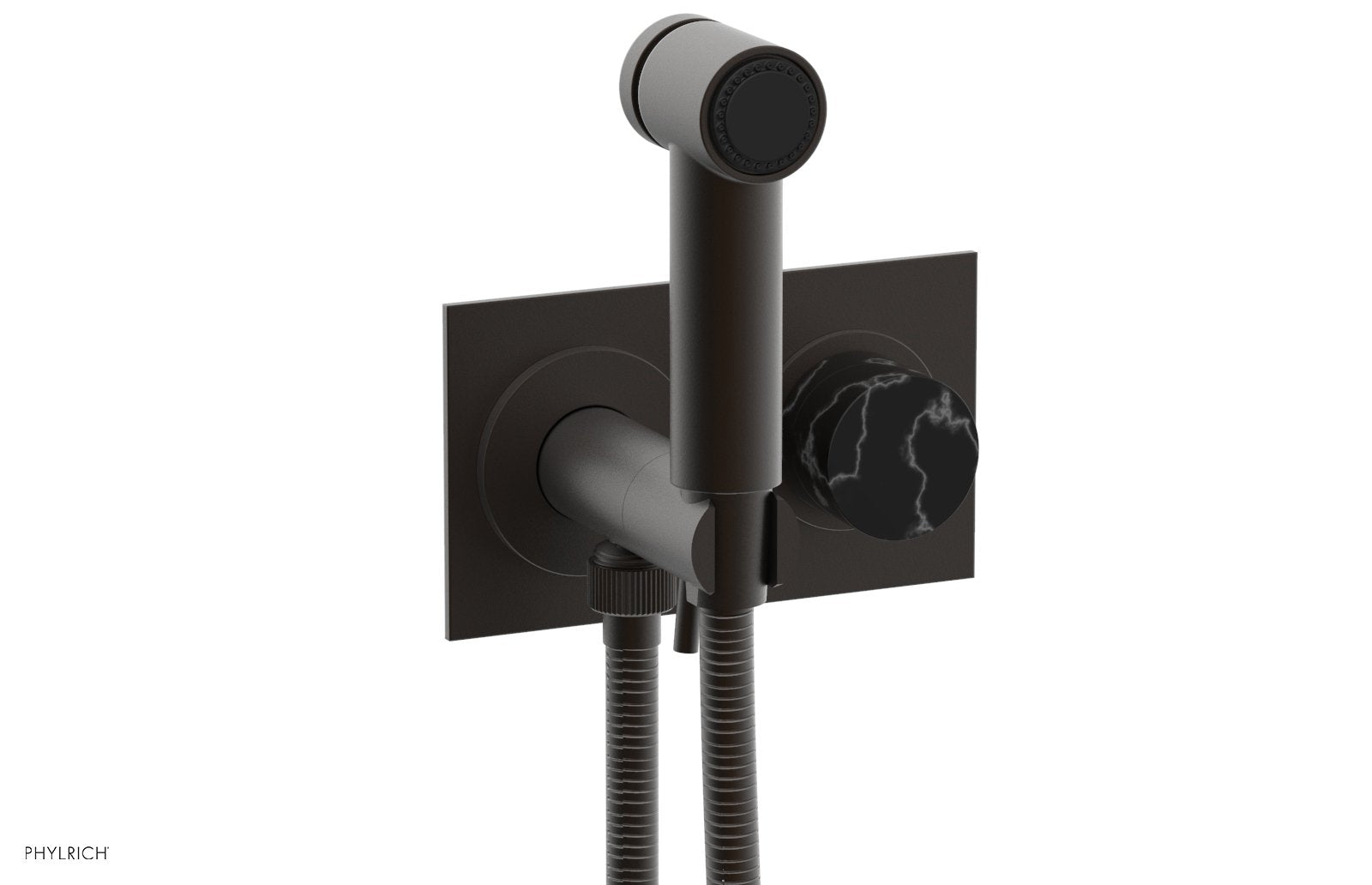 BASIC II Wall Mounted Bidet Marble Handle 230-67