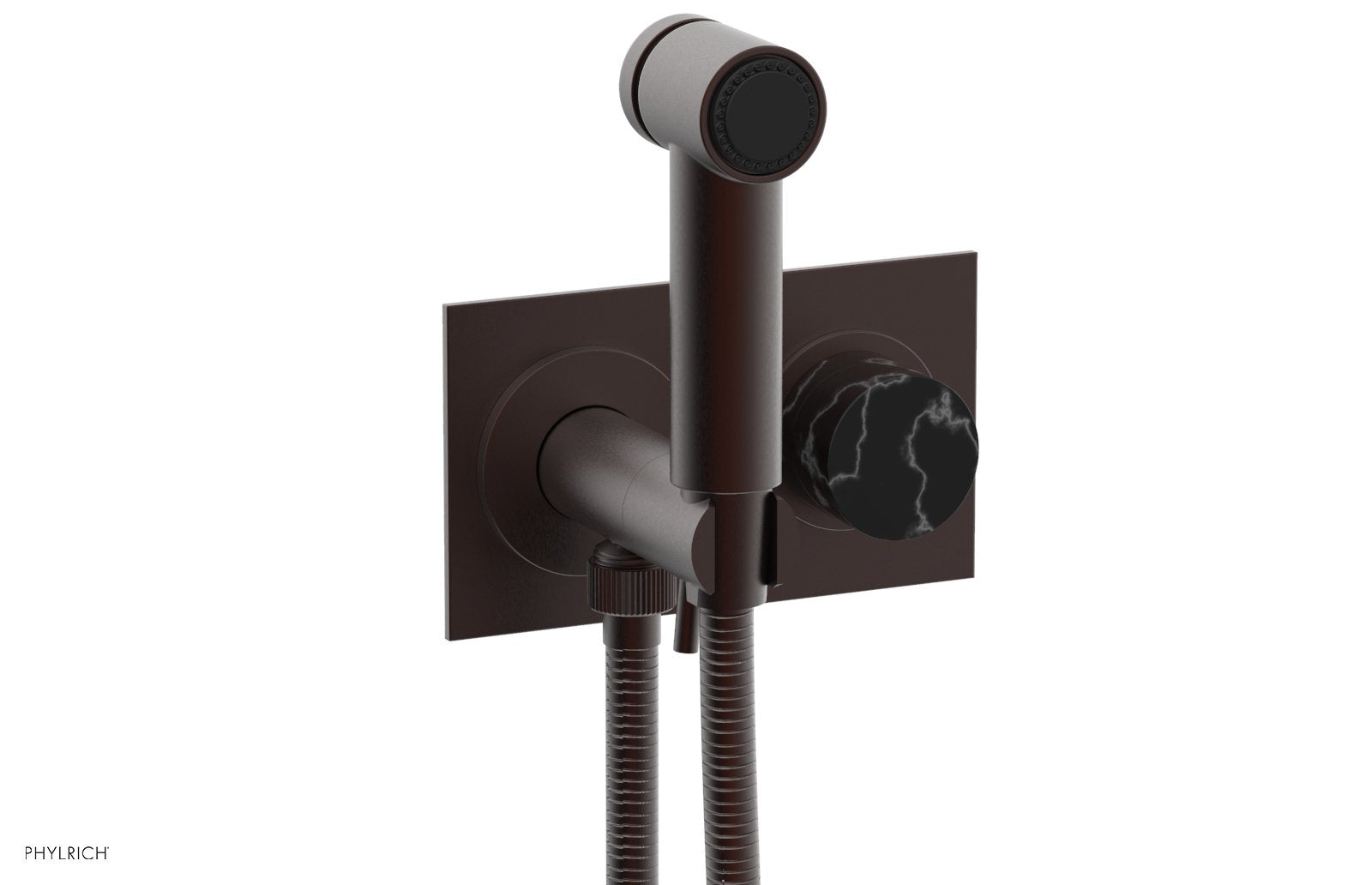 BASIC II Wall Mounted Bidet Marble Handle 230-67