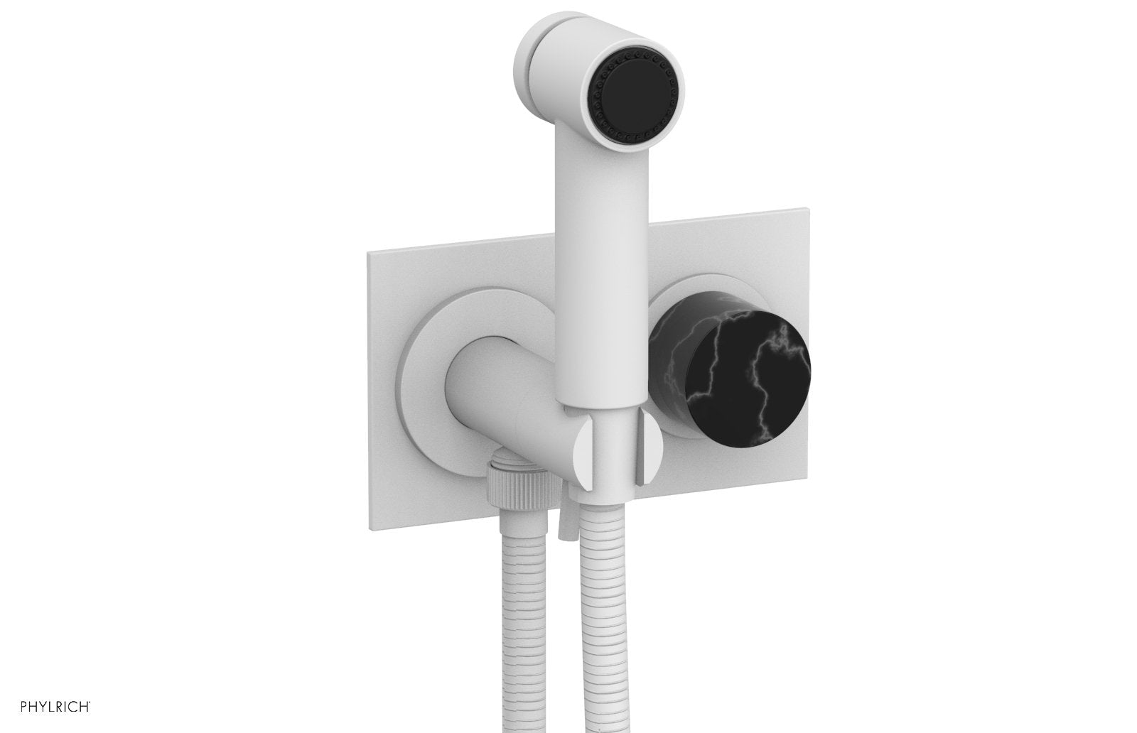 BASIC II Wall Mounted Bidet Marble Handle 230-67