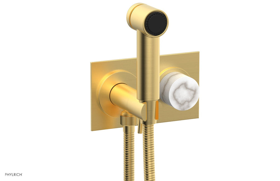 BASIC II Wall Mounted Bidet Marble Handle 230-67