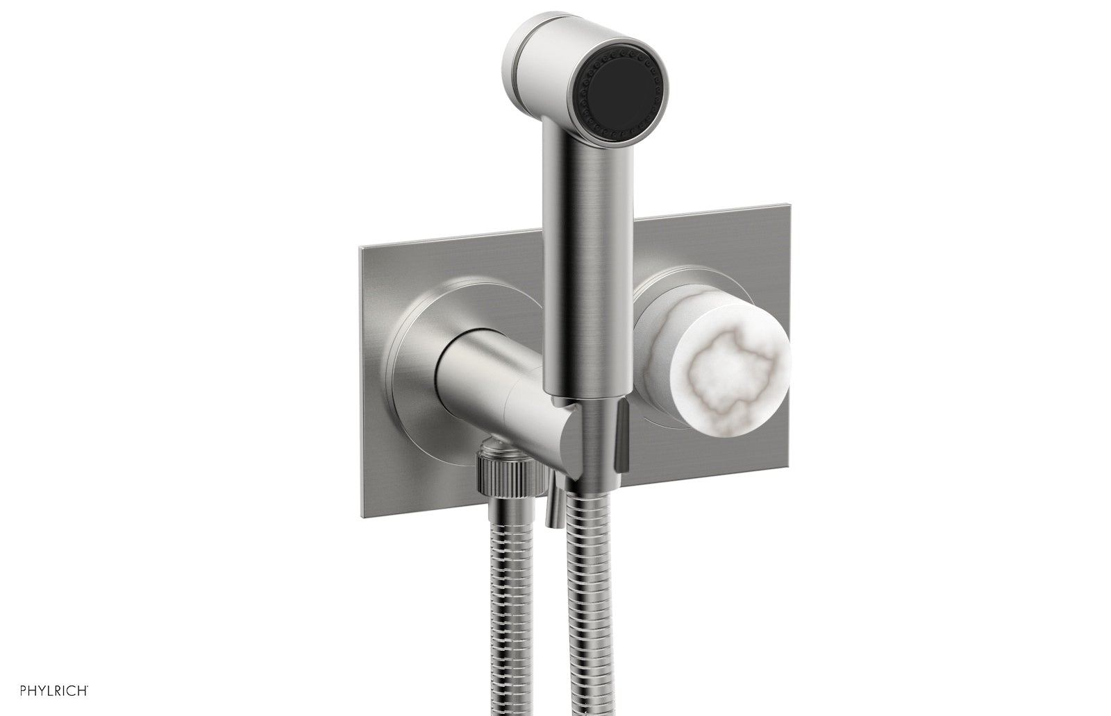 BASIC II Wall Mounted Bidet Marble Handle 230-67