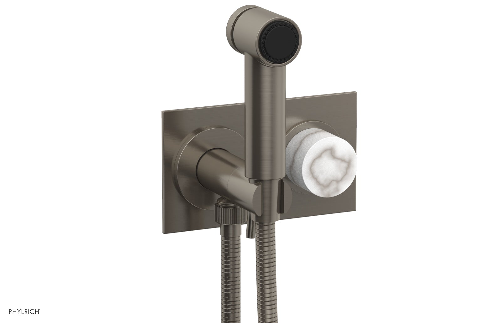 BASIC II Wall Mounted Bidet Marble Handle 230-67