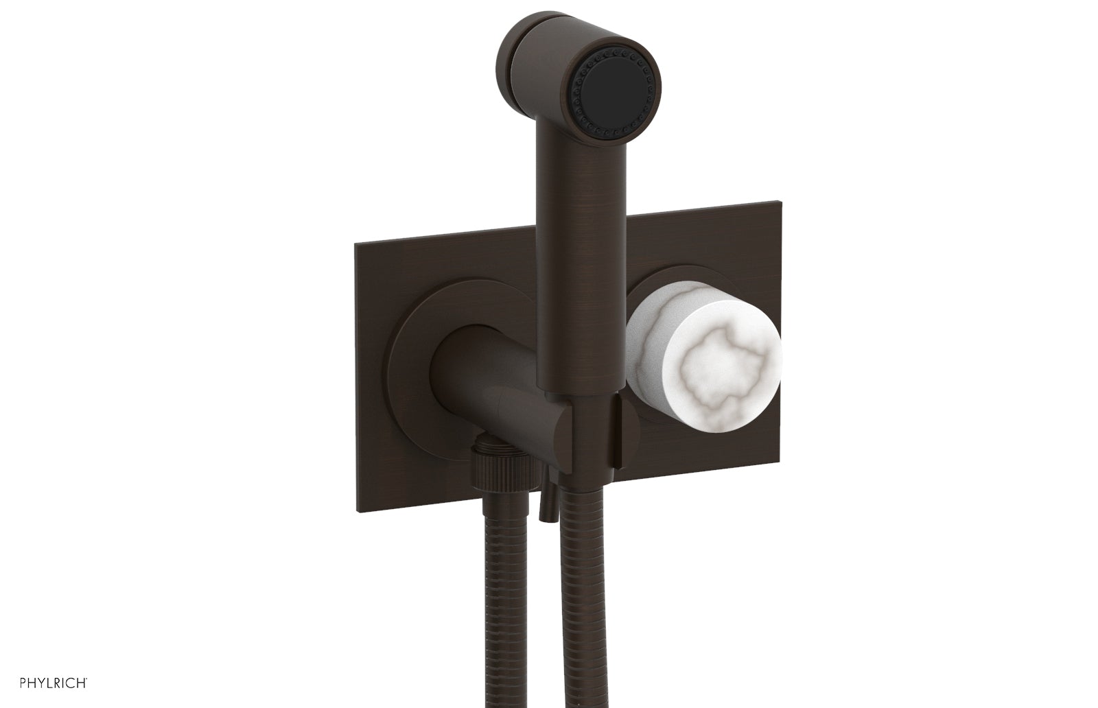 BASIC II Wall Mounted Bidet Marble Handle 230-67