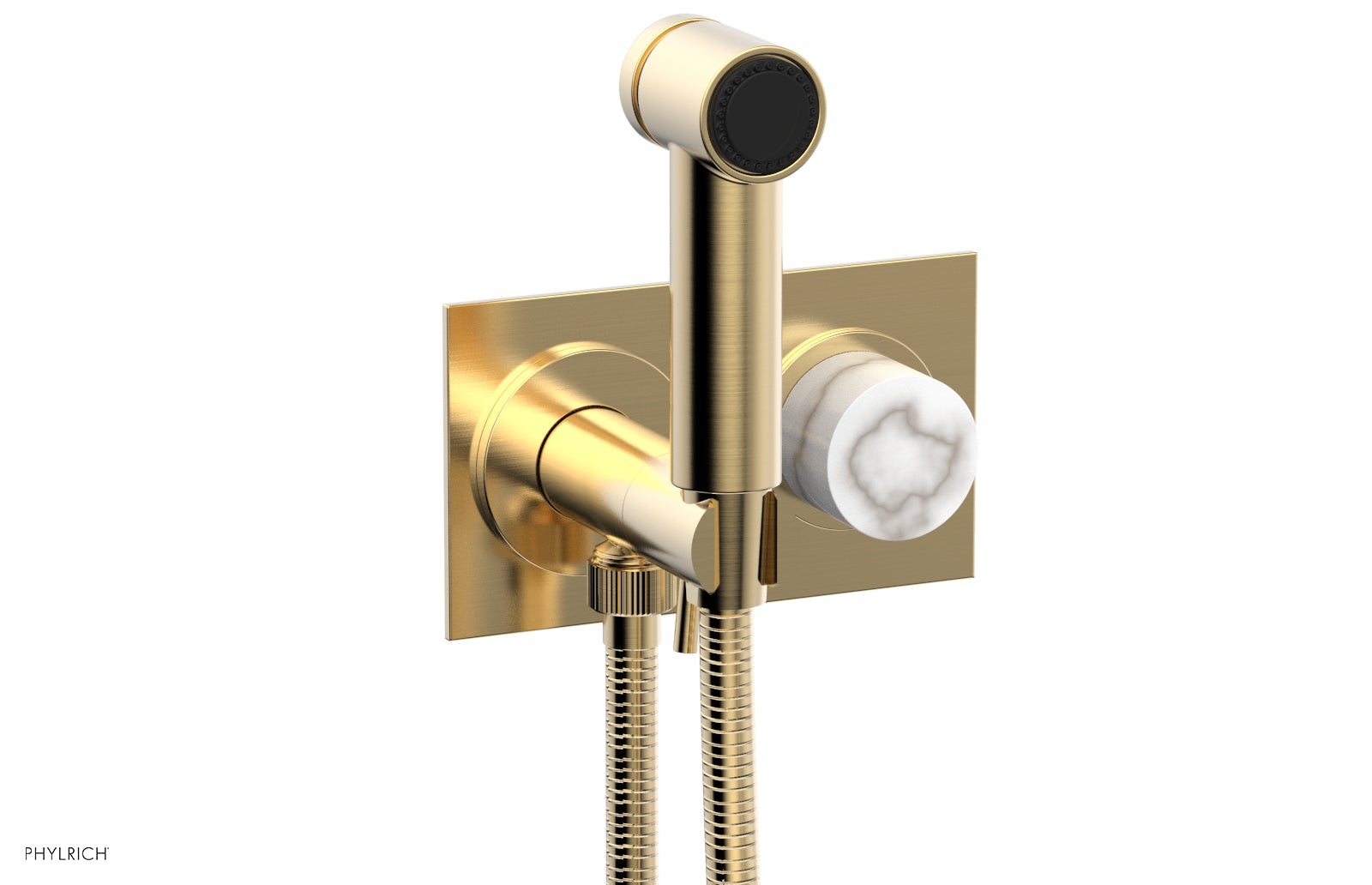 BASIC II Wall Mounted Bidet Marble Handle 230-67