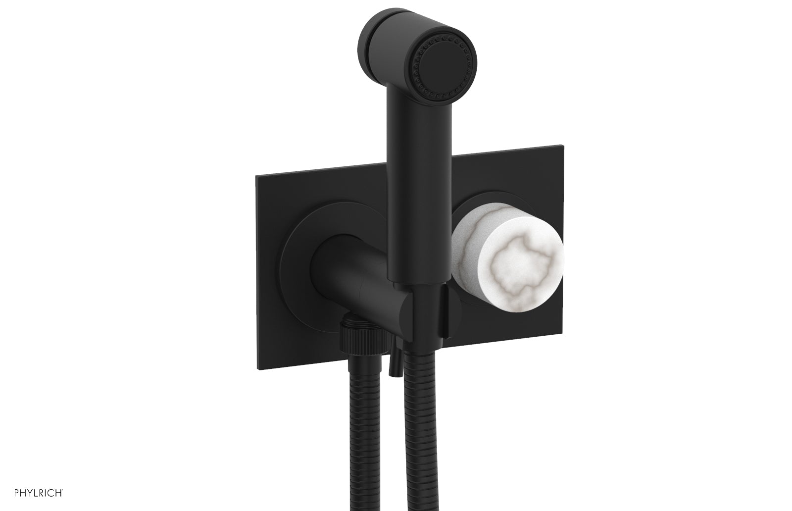 BASIC II Wall Mounted Bidet Marble Handle 230-67