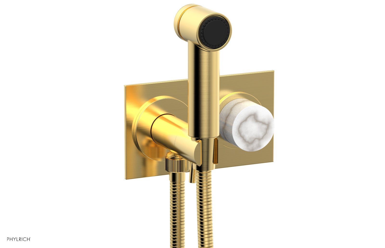 BASIC II Wall Mounted Bidet Marble Handle 230-67