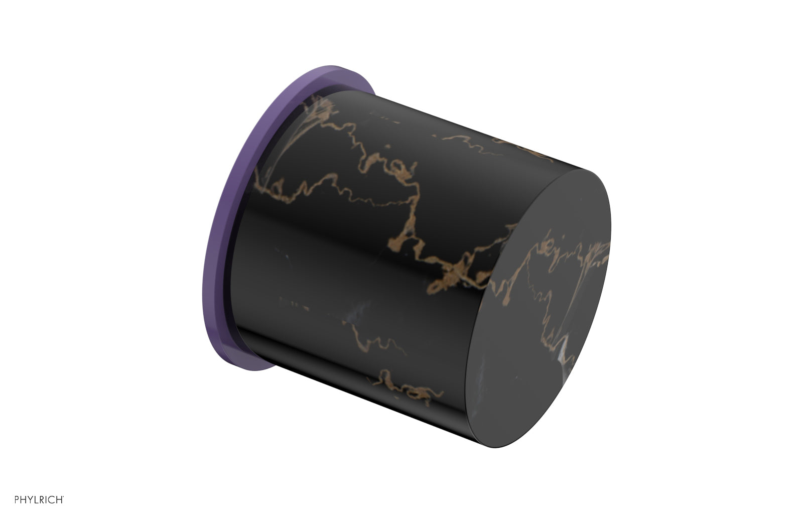 BASIC II Cabinet Knob - Black Marble 230-92