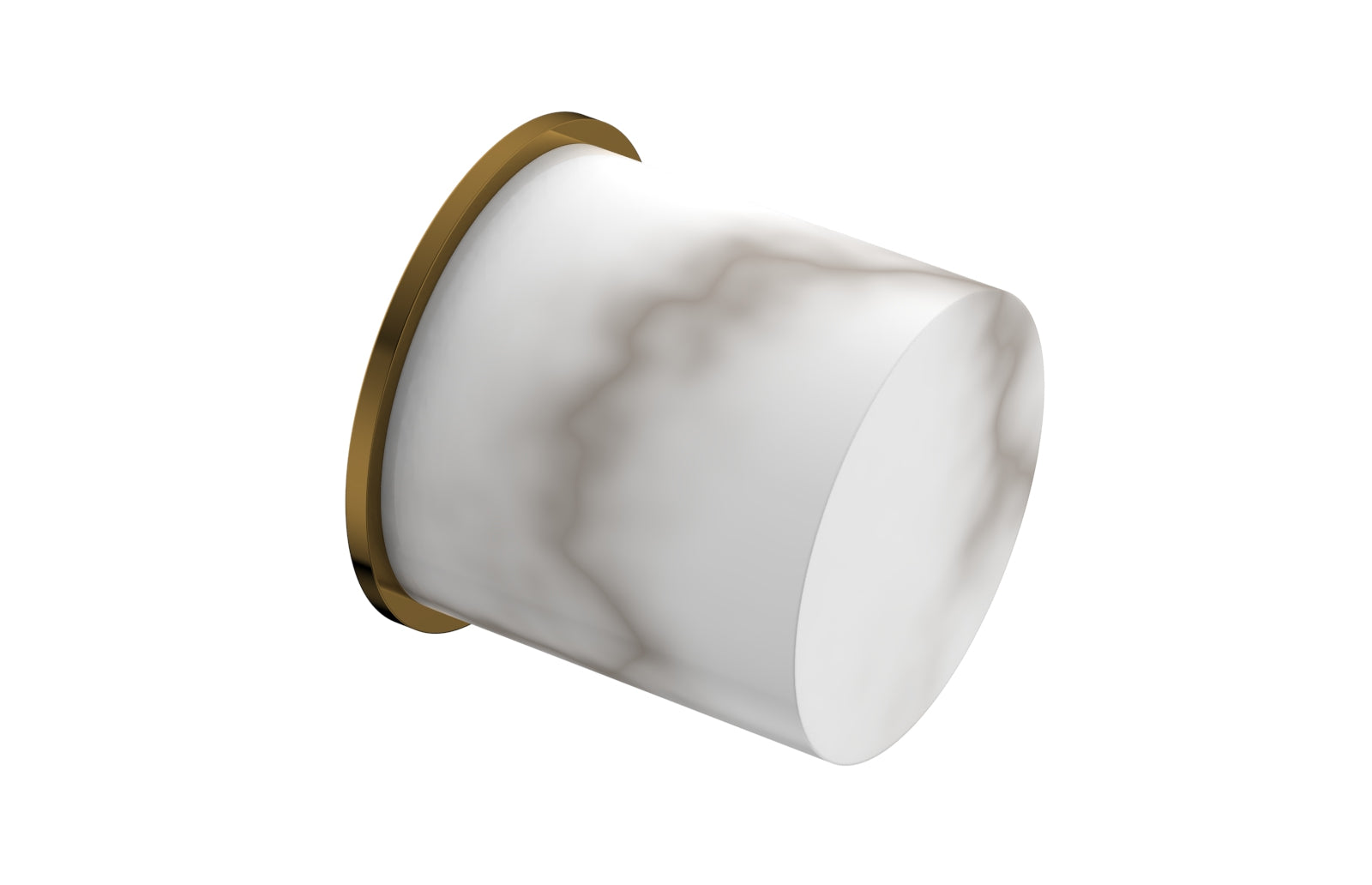BASIC II Cabinet Knob - White Marble 230-92