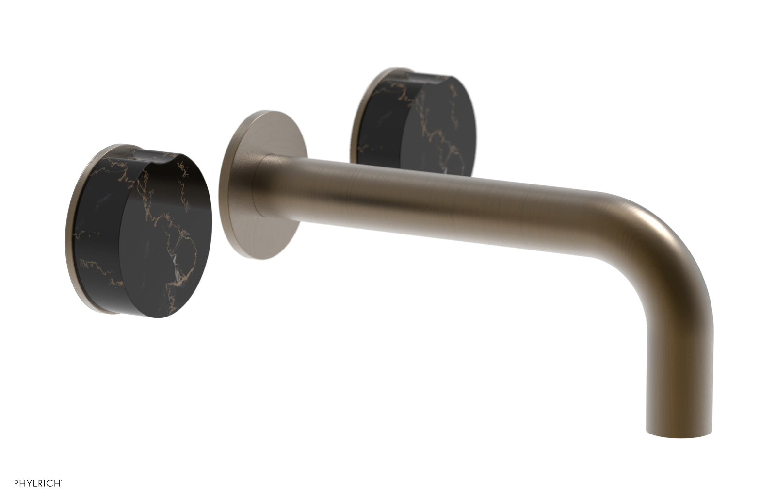 CIRC - Wall Tub Set - Marble Handles 250-58