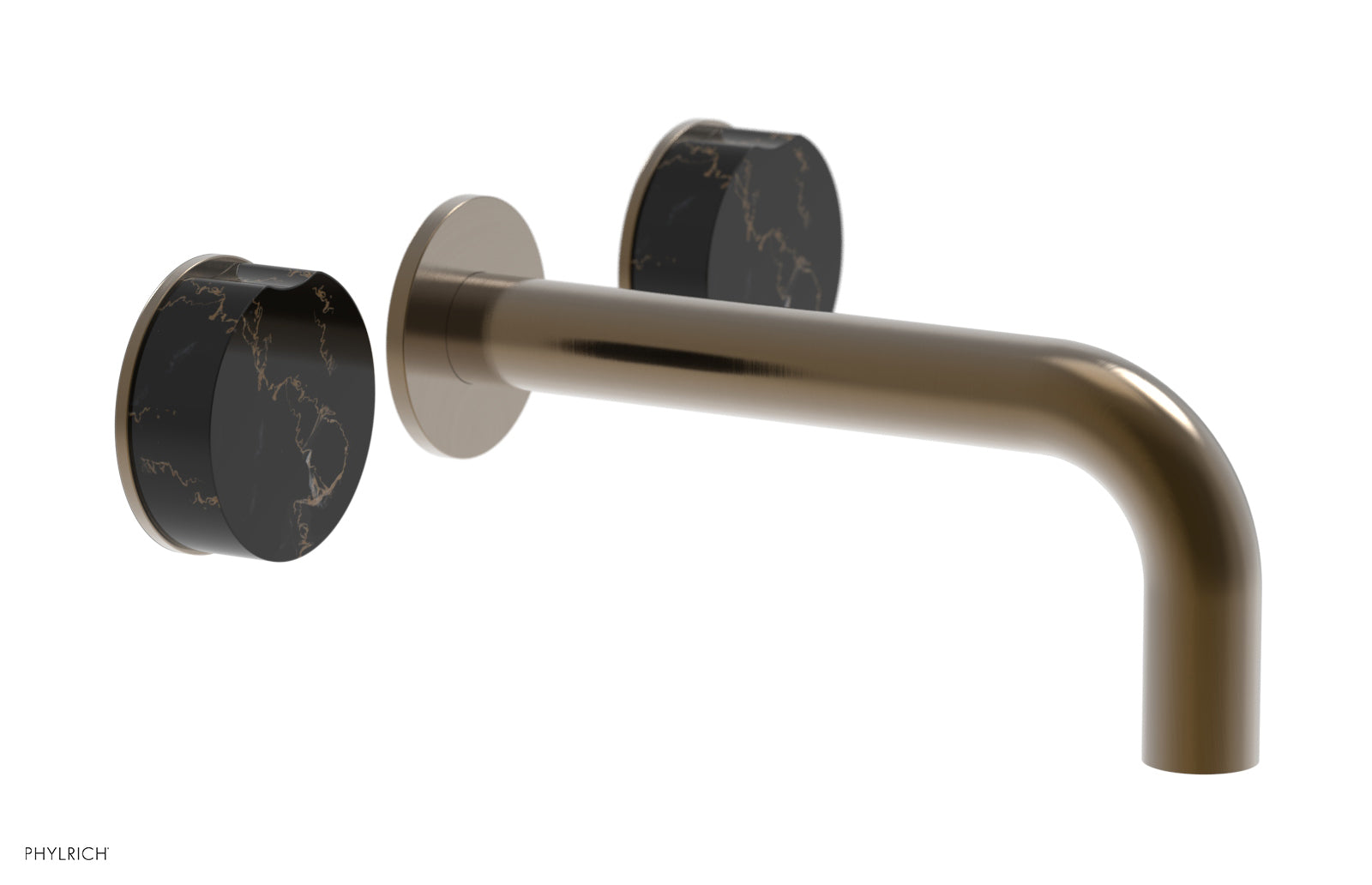 CIRC - Wall Tub Set - Marble Handles 250-58