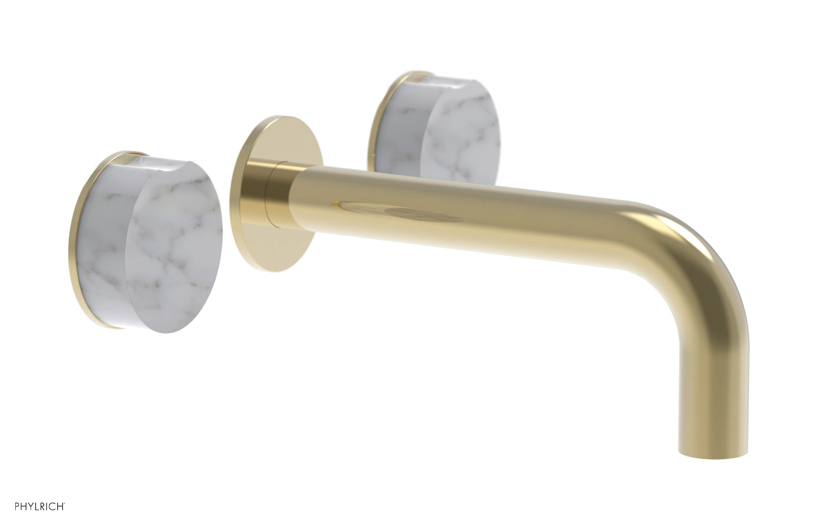 CIRC - Wall Tub Set - Marble Handles 250-58