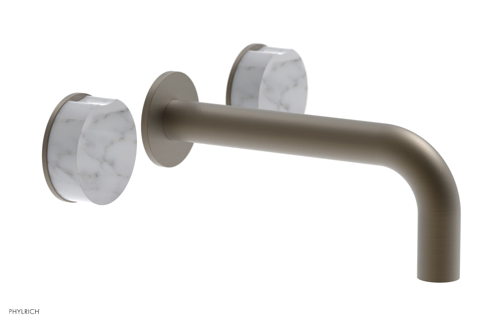 CIRC - Wall Tub Set - Marble Handles 250-58