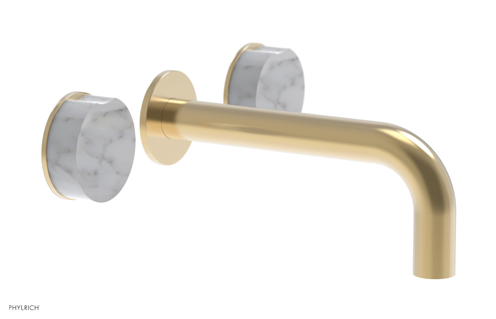 CIRC - Wall Tub Set - Marble Handles 250-58