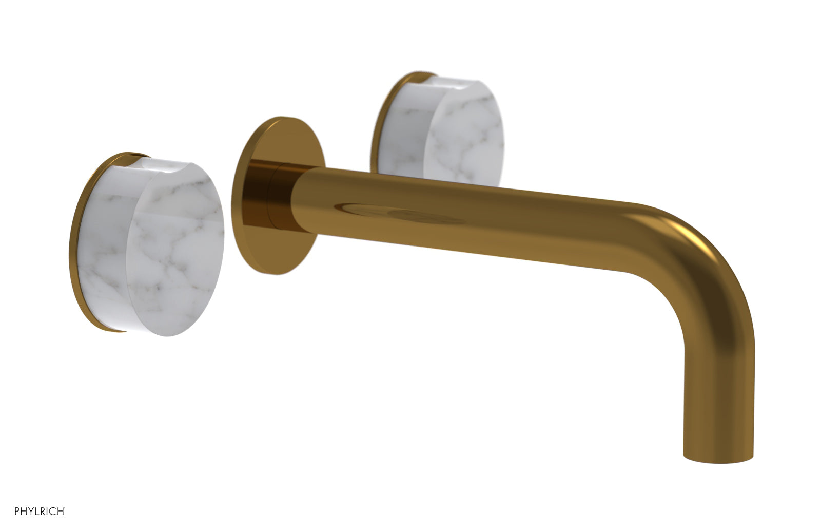 CIRC - Wall Tub Set - Marble Handles 250-58