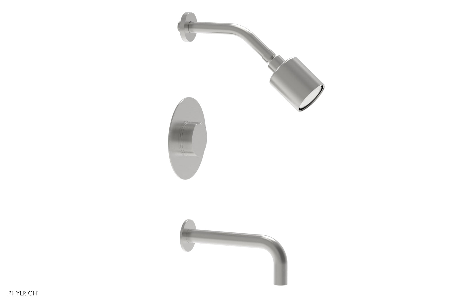 CIRC Pressure Balance Tub and Shower Set - Round Handle 250-26