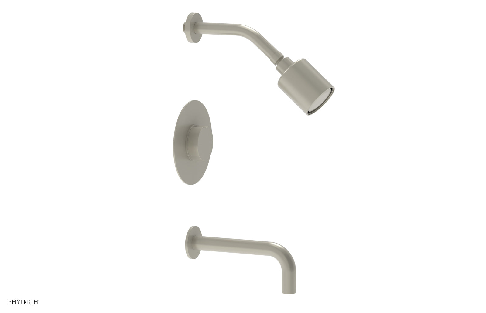 CIRC Pressure Balance Tub and Shower Set - Round Handle 250-26
