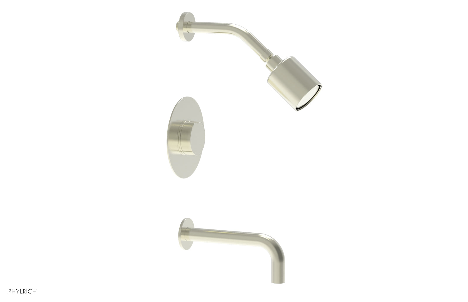 CIRC Pressure Balance Tub and Shower Set - Round Handle 250-26