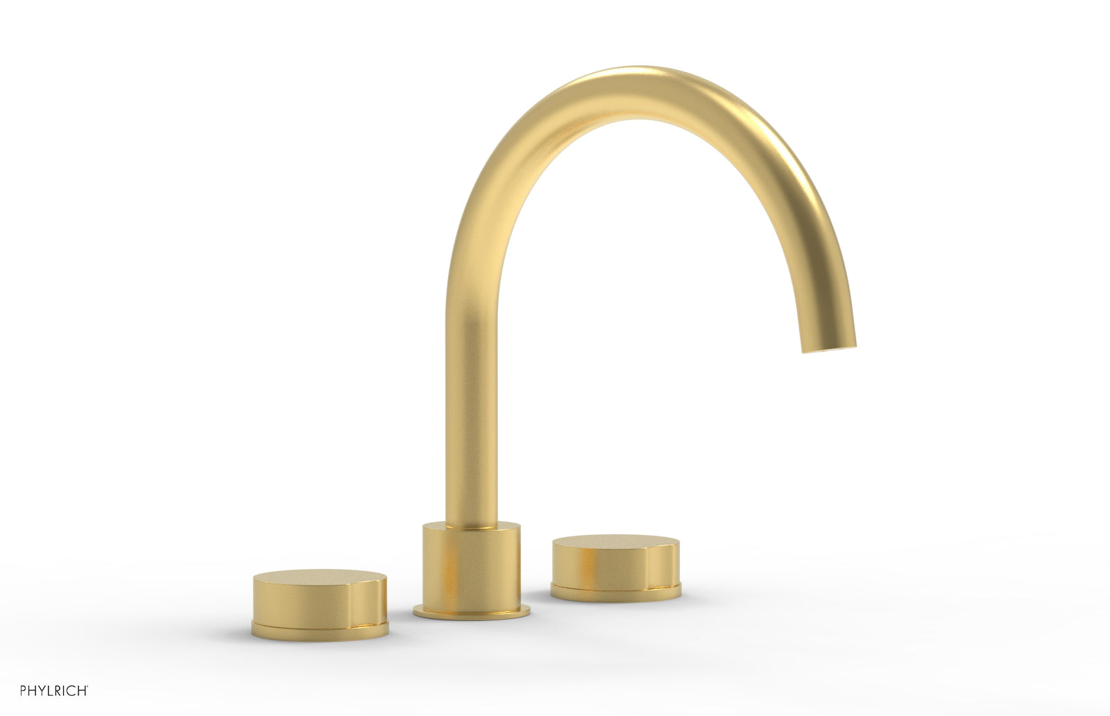 CIRC - Deck Tub Set - High Spout Round Handles 250-40