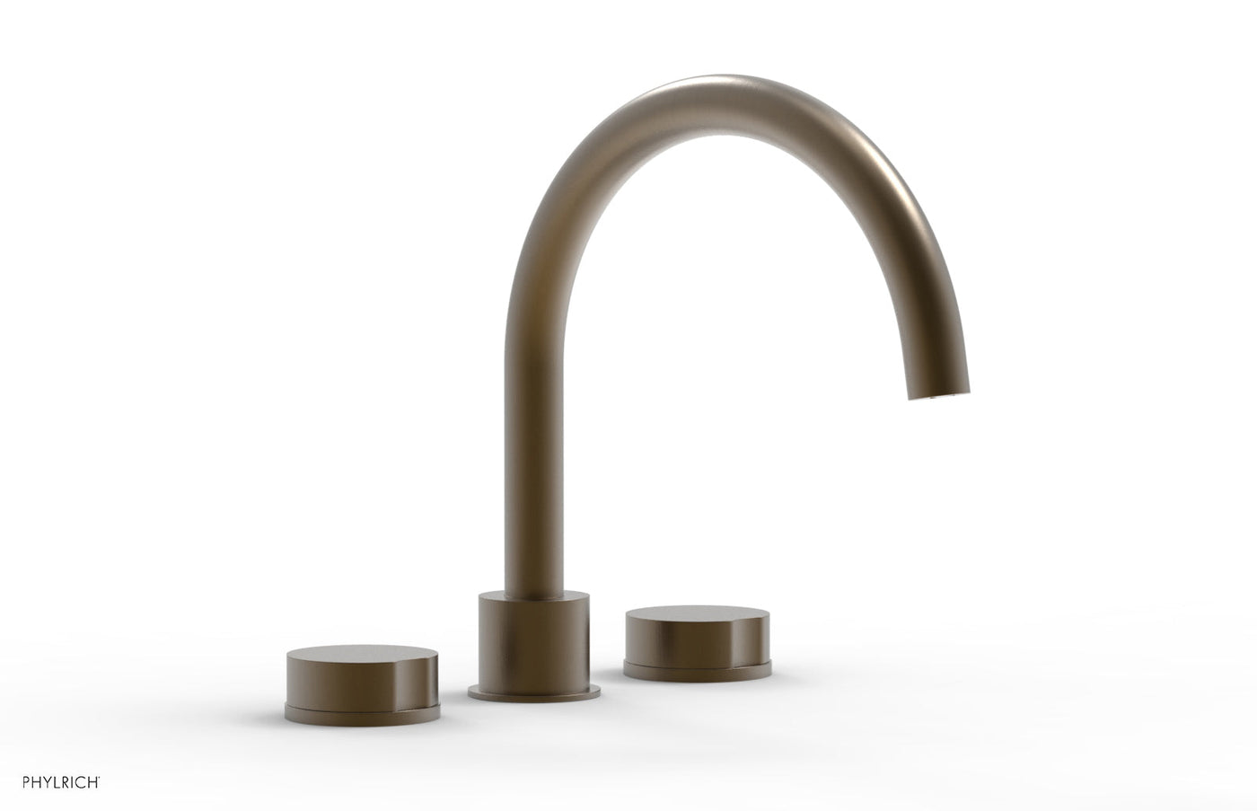 CIRC - Deck Tub Set - High Spout Round Handles 250-40