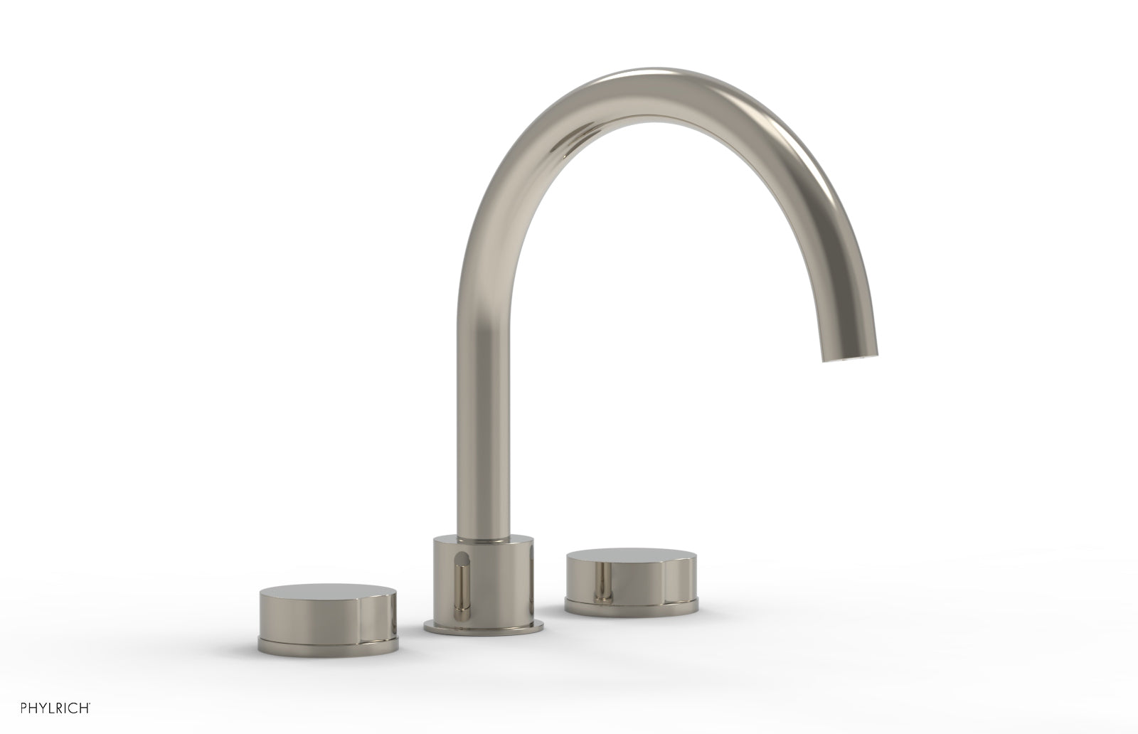 CIRC - Deck Tub Set - High Spout Round Handles 250-40