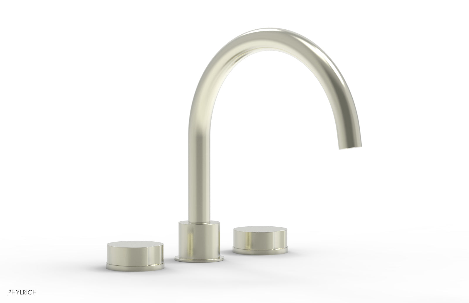 CIRC - Deck Tub Set - High Spout Round Handles 250-40