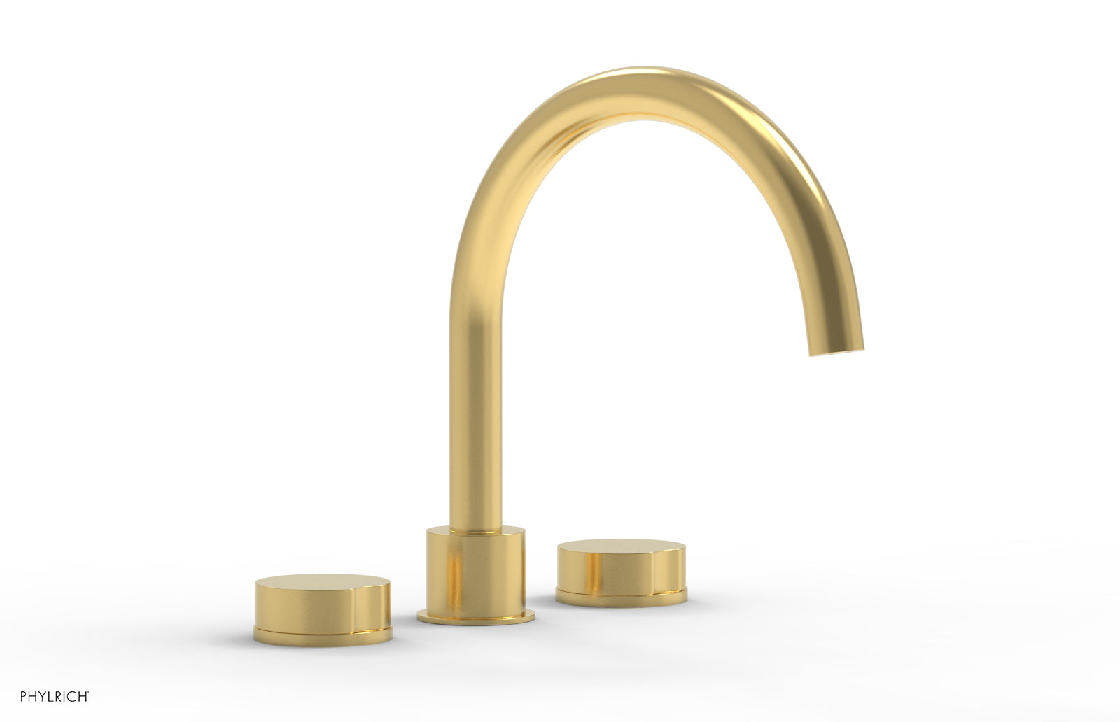 CIRC - Deck Tub Set - High Spout Round Handles 250-40