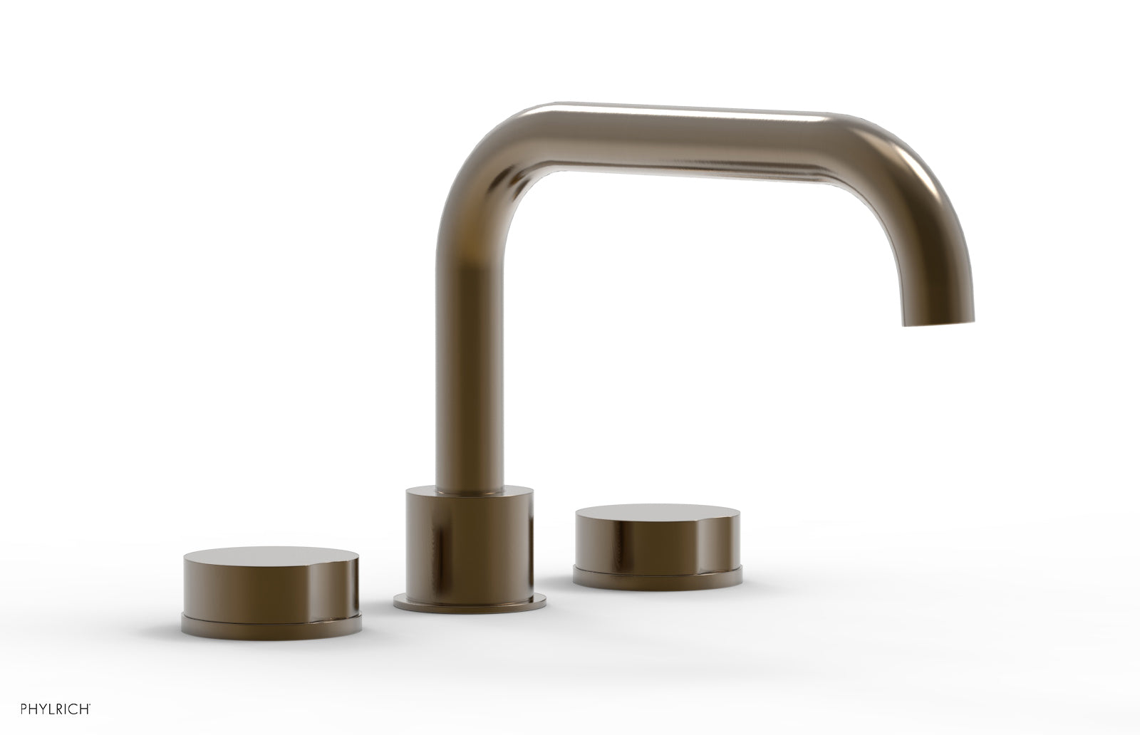 CIRC - Deck Tub Set - Low Spout Round Handles 250L-40