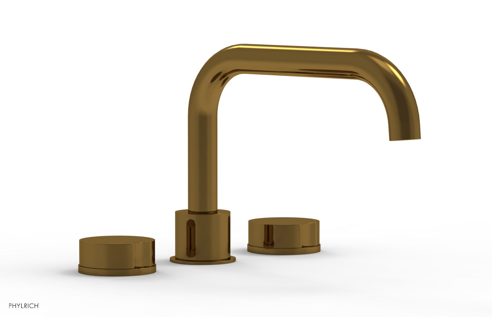 CIRC - Deck Tub Set - Low Spout Round Handles 250L-40