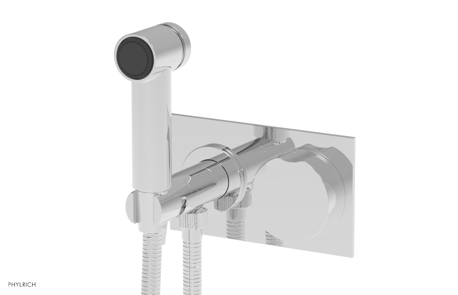 CIRC - Wall Mounted Bidet, Round Handle 250-64