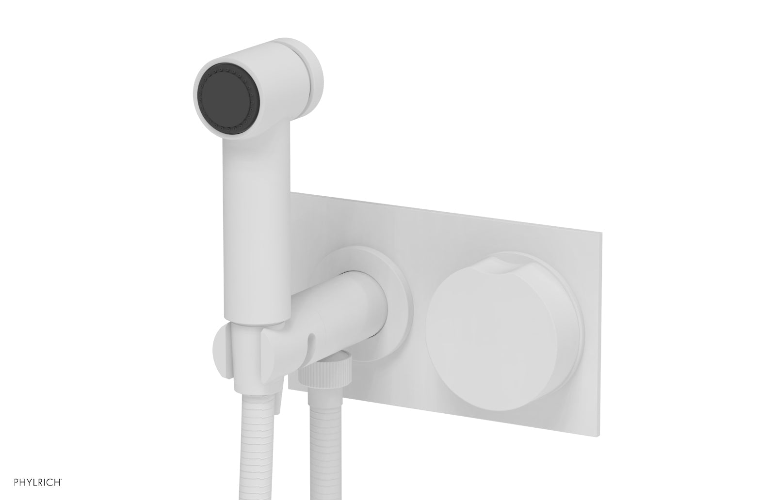 CIRC - Wall Mounted Bidet, Round Handle 250-64