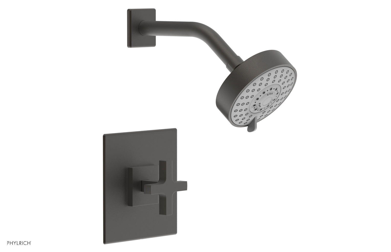 CROI - Pressure Balance Shower Set - Cross Handle 255-21