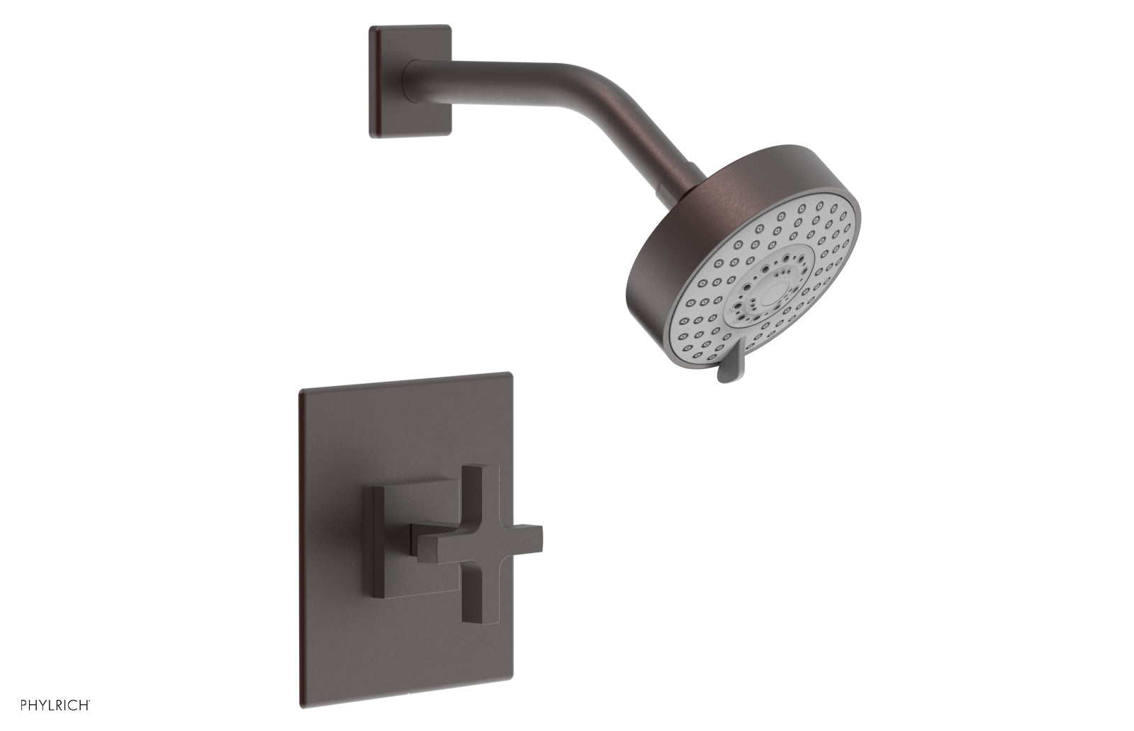CROI - Pressure Balance Shower Set - Cross Handle 255-21