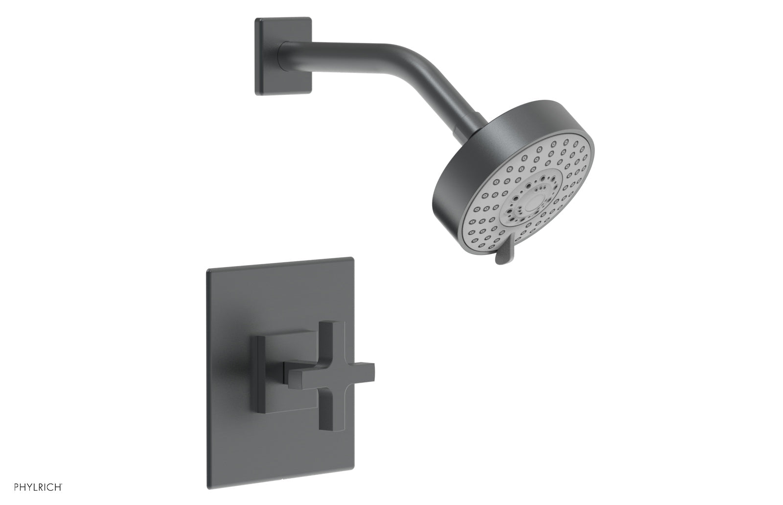 CROI - Pressure Balance Shower Set - Cross Handle 255-21