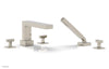 CROI - Deck Tub Set with Hand Shower - Lever Handles 255-49