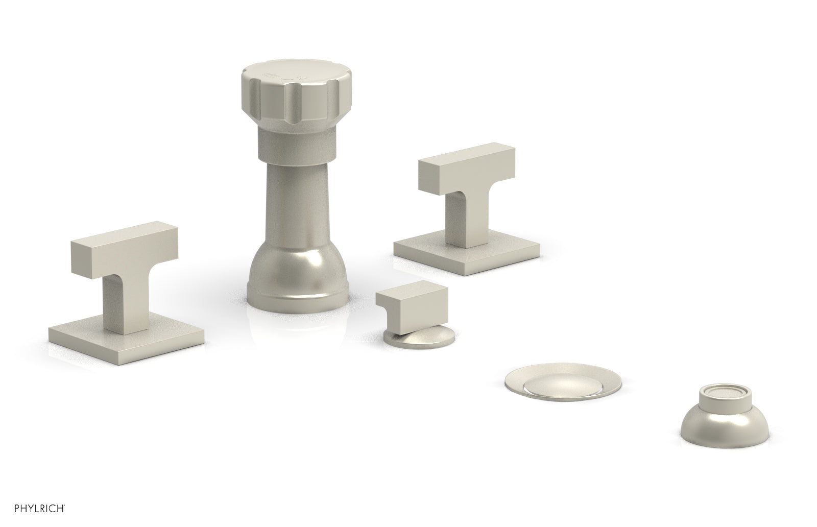 CROI - Four Hole Bidet Set - Lever Handles 255-61