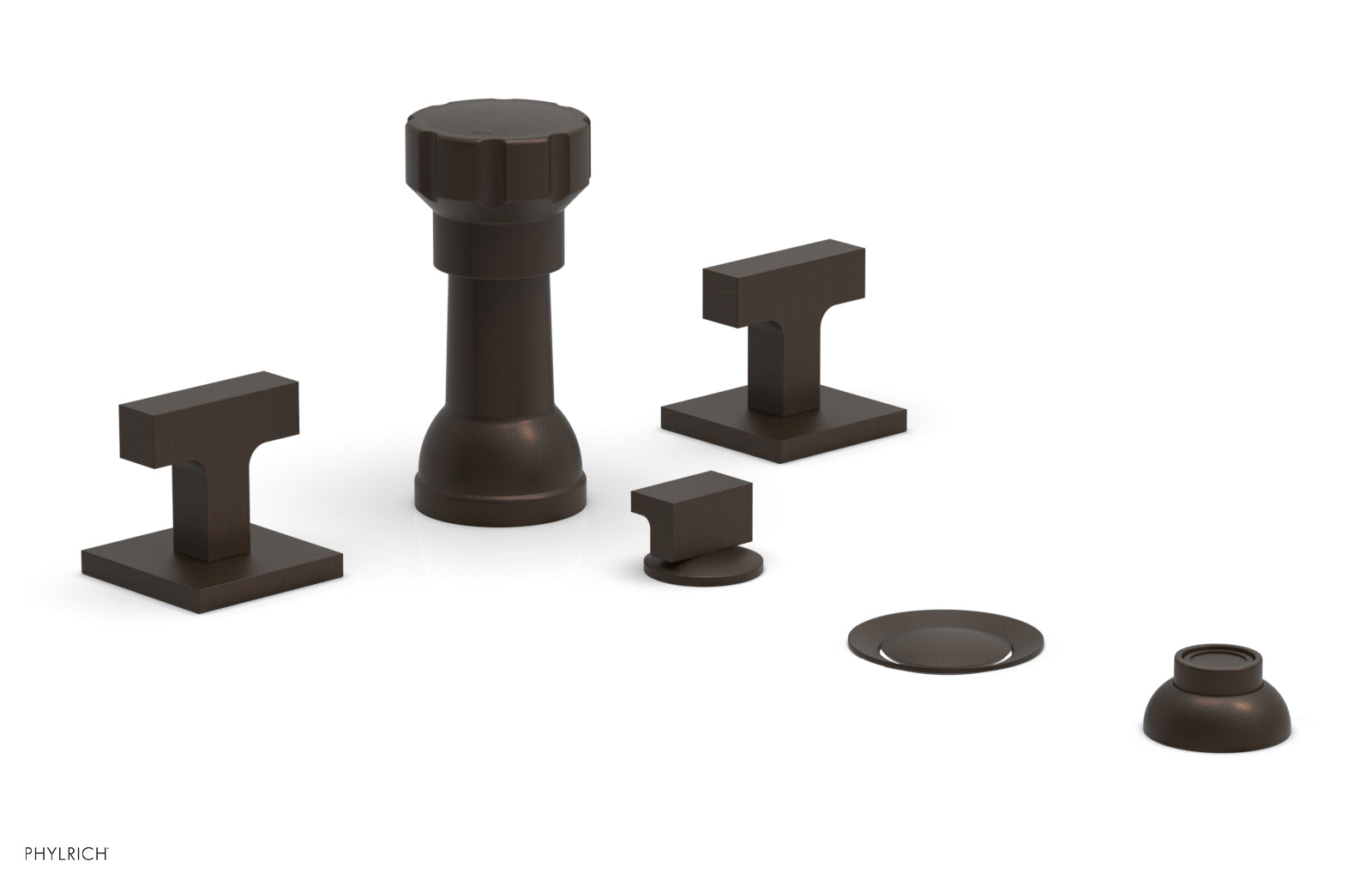 CROI - Four Hole Bidet Set - Lever Handles 255-61