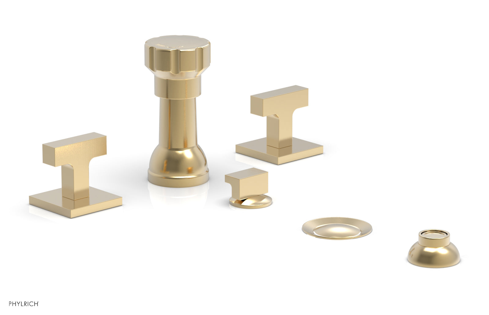 CROI - Four Hole Bidet Set - Lever Handles 255-61