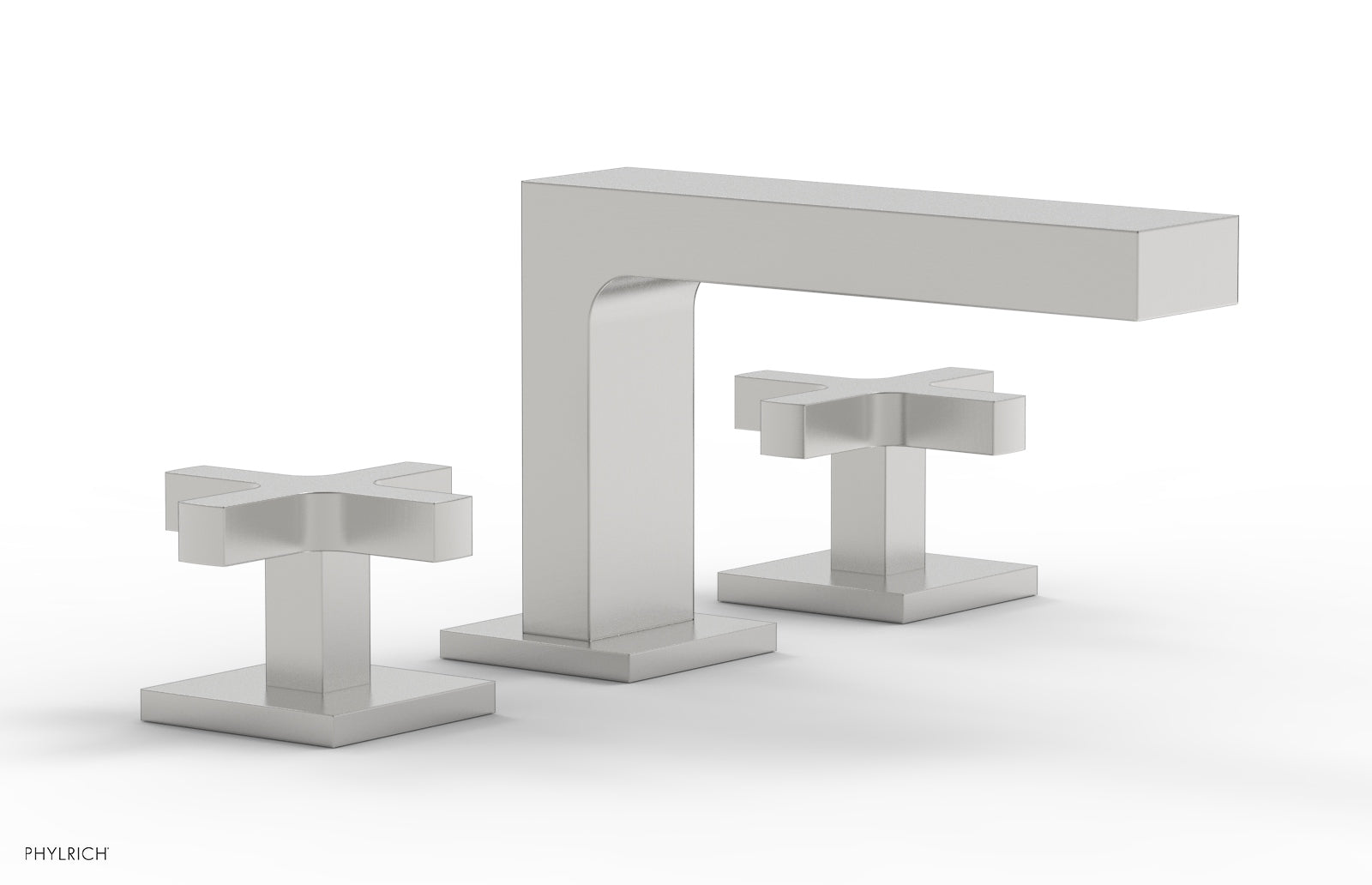 CROI - Widespread Faucet - Low Spout Cross Handles 255L-01