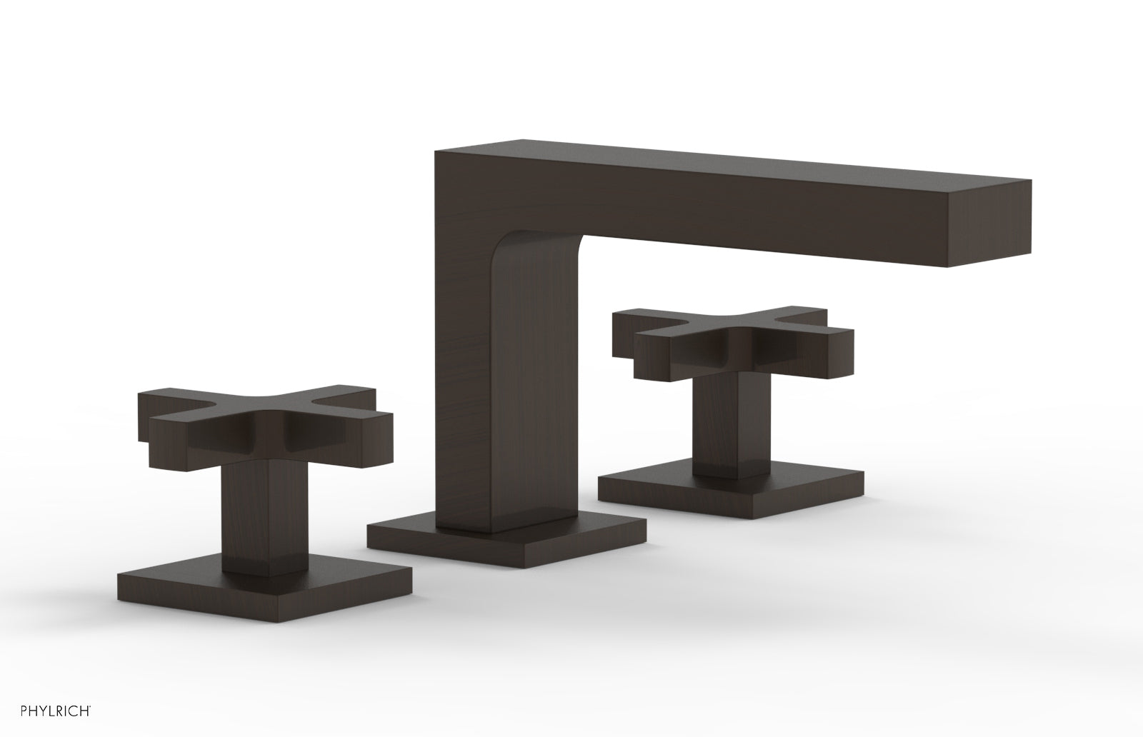 CROI - Widespread Faucet - Low Spout Cross Handles 255L-01