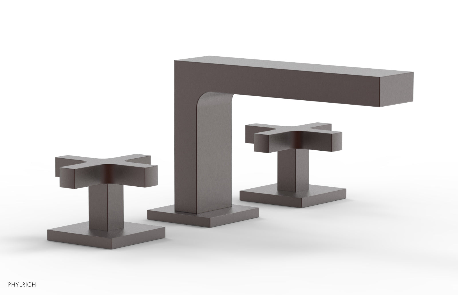 CROI - Widespread Faucet - Low Spout Cross Handles 255L-01