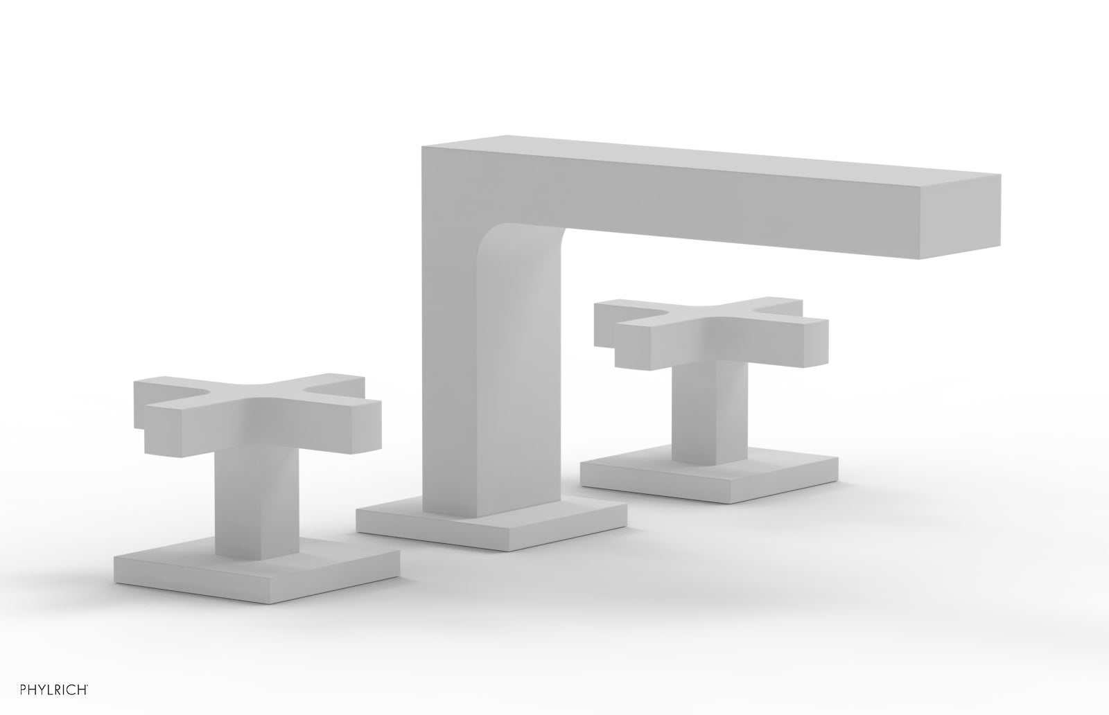 CROI - Widespread Faucet - Low Spout Cross Handles 255L-01