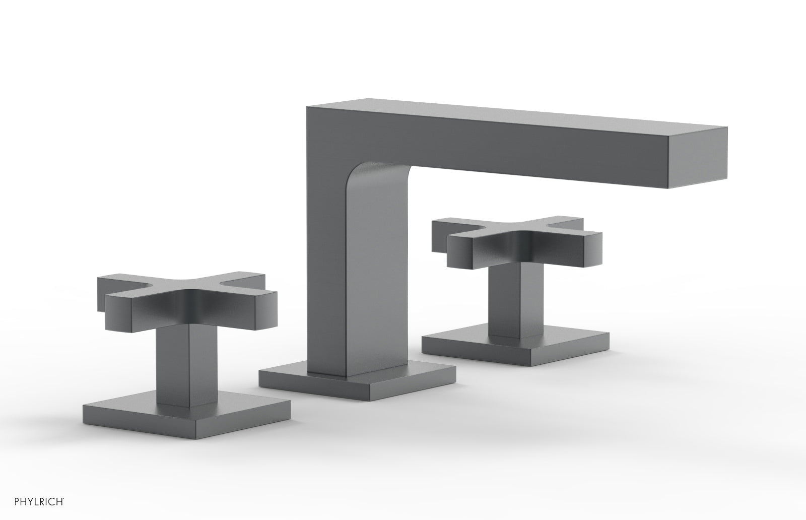 CROI - Widespread Faucet - Low Spout Cross Handles 255L-01